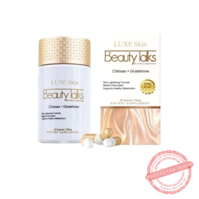 Luxe Skin Beauty Talks Glutathione 60 Capsules