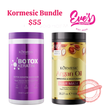 KOREMESIC Botox keratin & Argan oil Hair mask (BUNDLE)