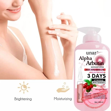 UNAR Alpha Arbutin Serum Body Lotion Whitening - Image 2