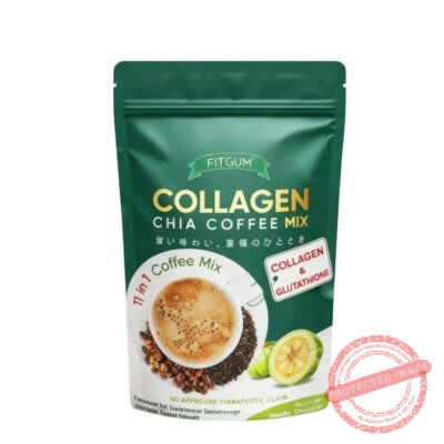 FITGUM 20x Collagen Chia Coffee 10x Sachets