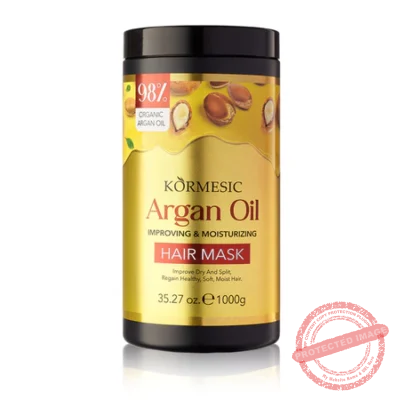 KORMESIC Argan oil Hair Mask improving & Moisturizing 1000g