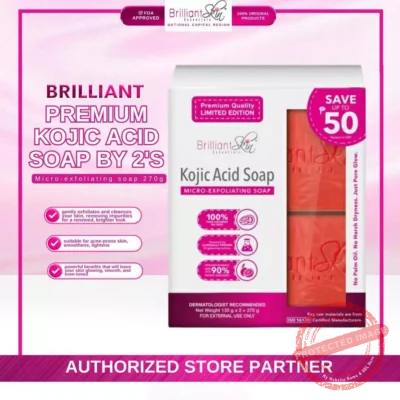 Brilliant Skin Premium Kojic Acid Soap 135gx 2's