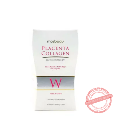 Mosbeau Placenta Collagen Jelly with Horse Placenta and Fish Collagen 15000mg 30 Sachets (PRE ORDER)