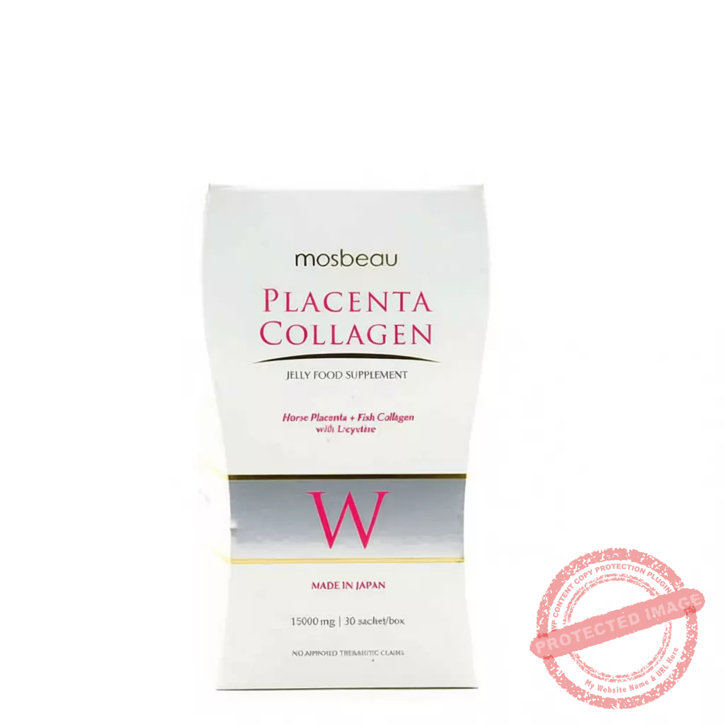 Mosbeau Placenta Collagen Jelly with Horse Placenta and Fish Collagen 15000mg 30 Sachets (PRE ORDER)