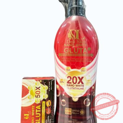 Deli Skin Nano White Gluta Lotion & Soap Combo