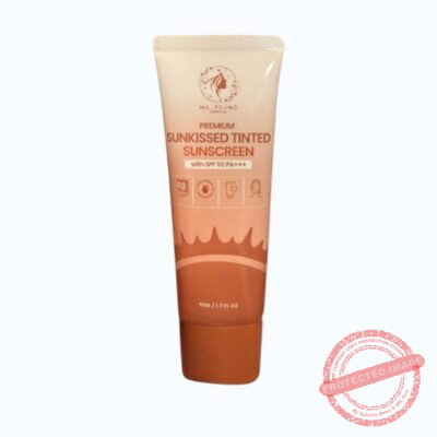 Ms Tsung Premium Sunkissed Tinted Sunscreen with SPF50 PA+++ 50g