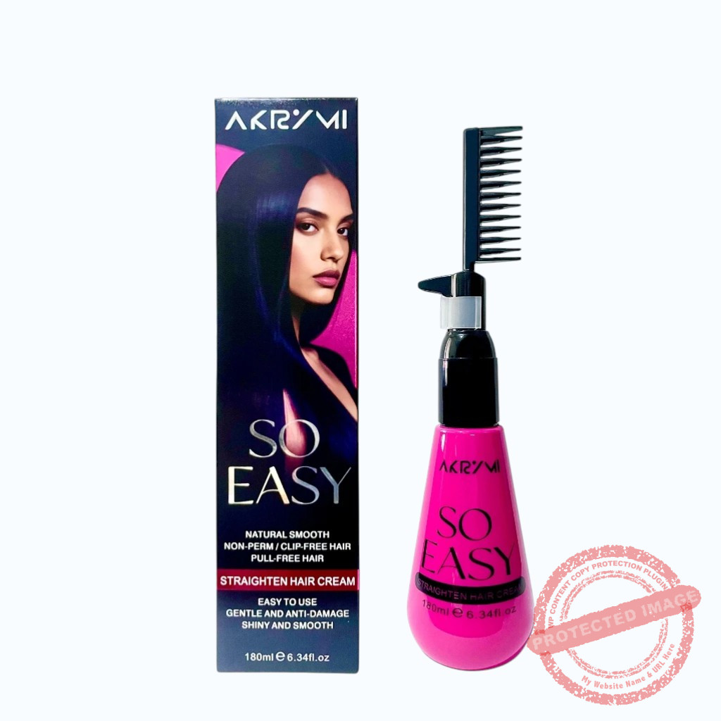 AUGEAS SO EASY Akrymi Hair Straightening Cream 180ml