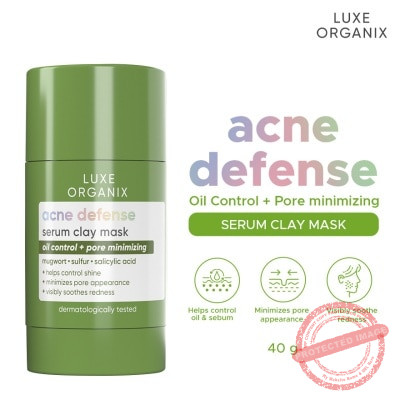 LUXE ORGANIX Acne Defense Mugwort Clay Mask 52g