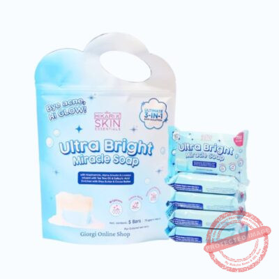 Hikari Skin Essentials Ultra Bright Miracle Soap 5x75g