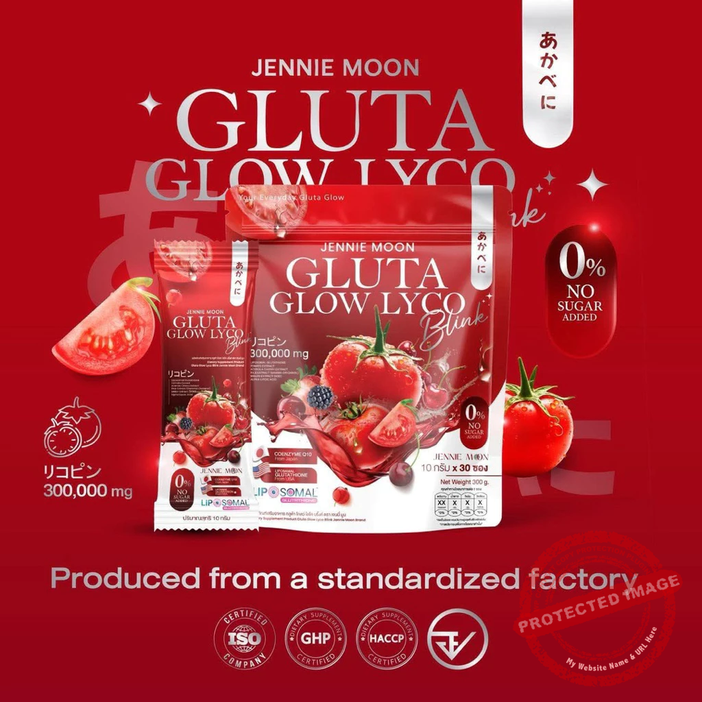 JENNIEMOON Gluta Glow Lyco Blink 30 Sachets - Image 3
