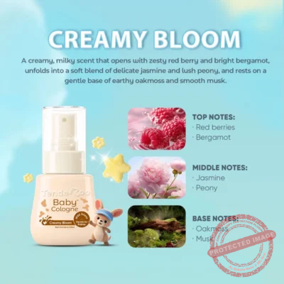 TenderRoo Baby Cologne 50ml-(Creamy Bloom)