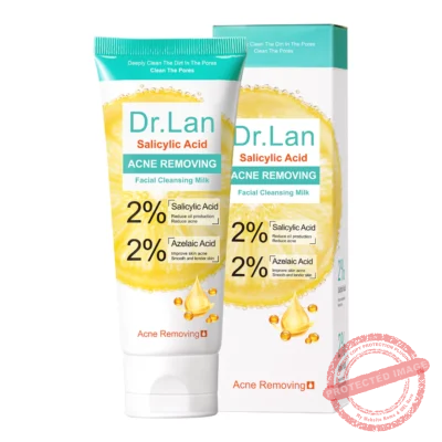DR.LAN Salicylic Acid Acne Removing Facial Cleansing milk 100ml