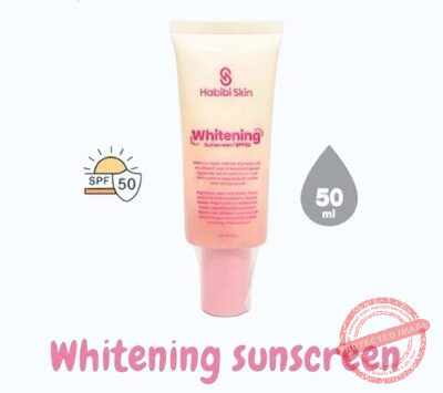 Habibi Whitening Sunscreen SPF50 50ml