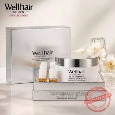 Well Hair Miracle Hair Mask (Hair Mask + Booster Serum)