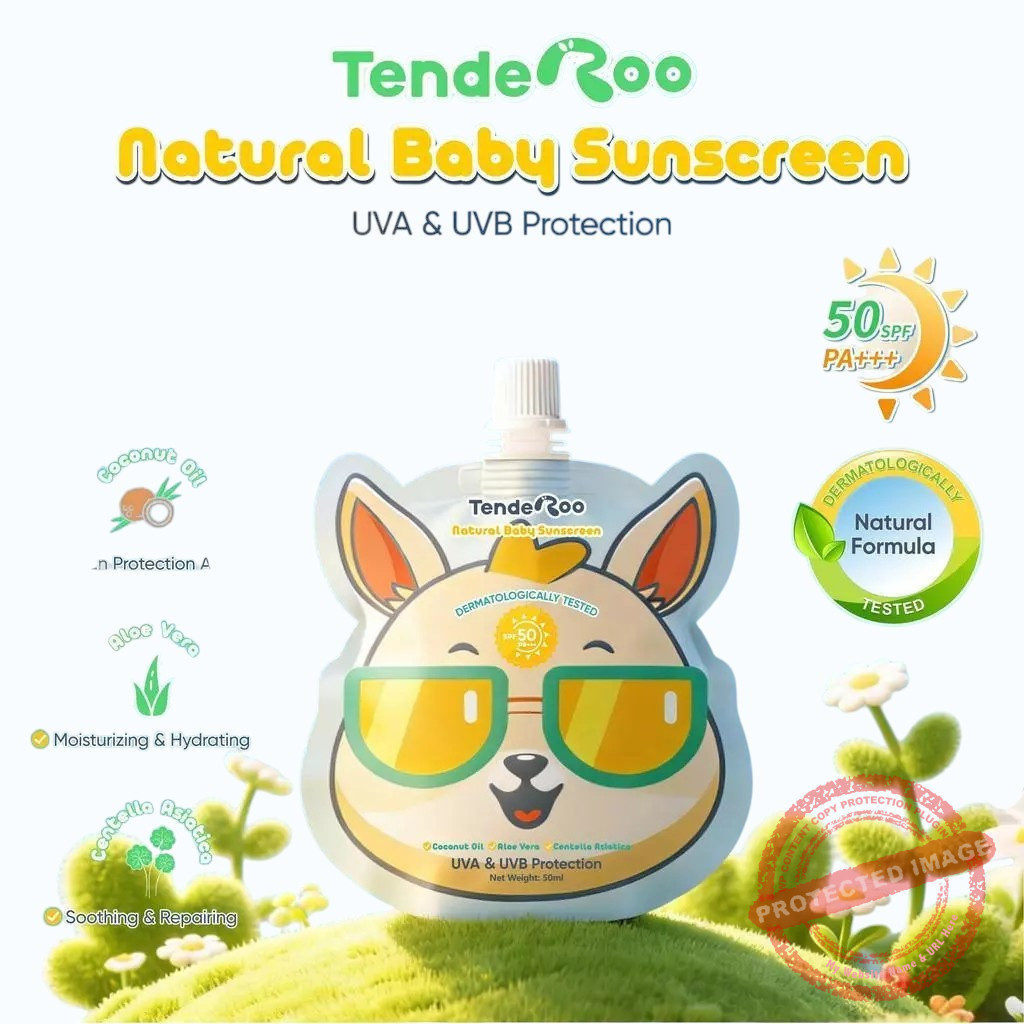 Tenderoo Natural Baby Sunscreen SPF50+PA+++ 50g