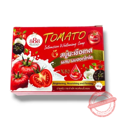 888 Total White TOMATO Intensive Whitening Soap 90g
