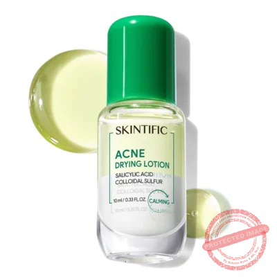 SKINTIFIC Acne Drying Lotion Overnight Spot Treatment 10ml