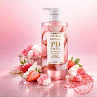PERFUME DESSERT Strawberry Cream Gum Shower Gel  500ml