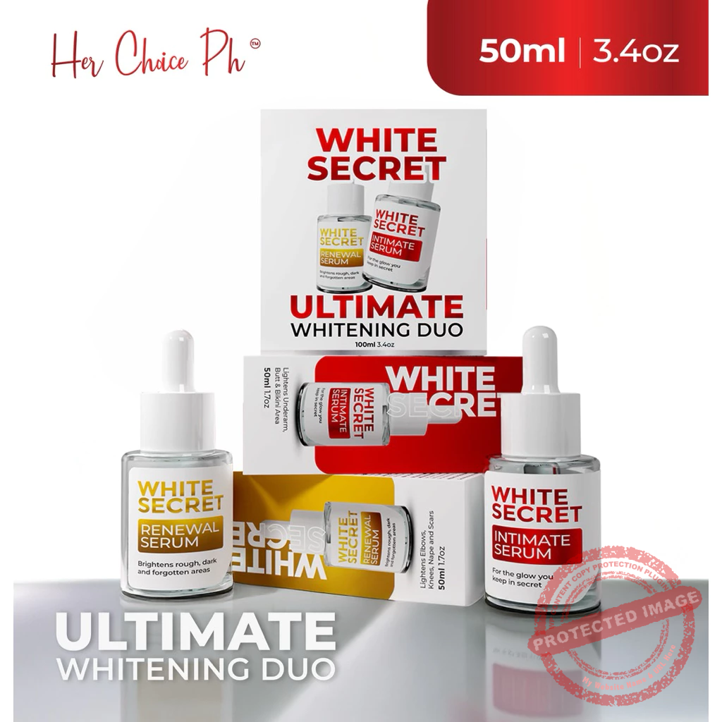 HERCHOICE PH WHITE SECRET Ultimate WHITENING DUO Set - Image 9