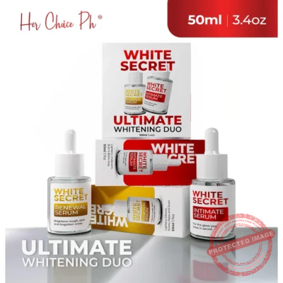 HERCHOICE PH WHITE SECRET Ultimate WHITENING DUO Set