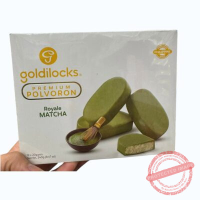 Goldilocks Premium Polvoron Royale Matcha 12pcs