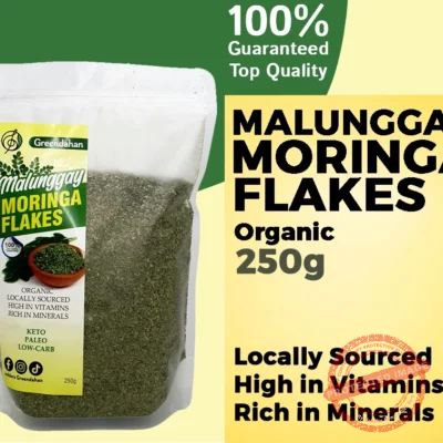 Malunggay Flakes (Organic Moringa Flakes) Superfood/Immunity Booster 250g