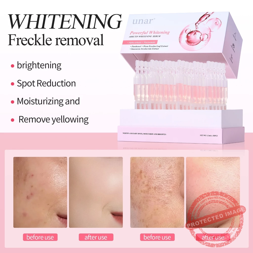UNAR Arbutin Whitening Ampoule Serum 30pcs - Image 4
