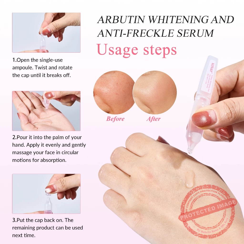 UNAR Arbutin Whitening Ampoule Serum 30pcs - Image 6