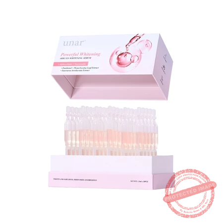 UNAR Arbutin Whitening Ampoule Serum 30pcs