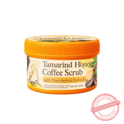 MamaMi Tamarind Honey Coffee Scrub with Thai Herbal Extracts 300g