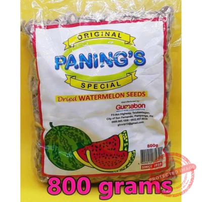 Paning's Butong Pakwan Dried Watermelon Seeds 800g