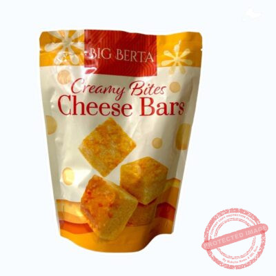 BIG BERTA Creamy Bites Cheese Bars 180grams