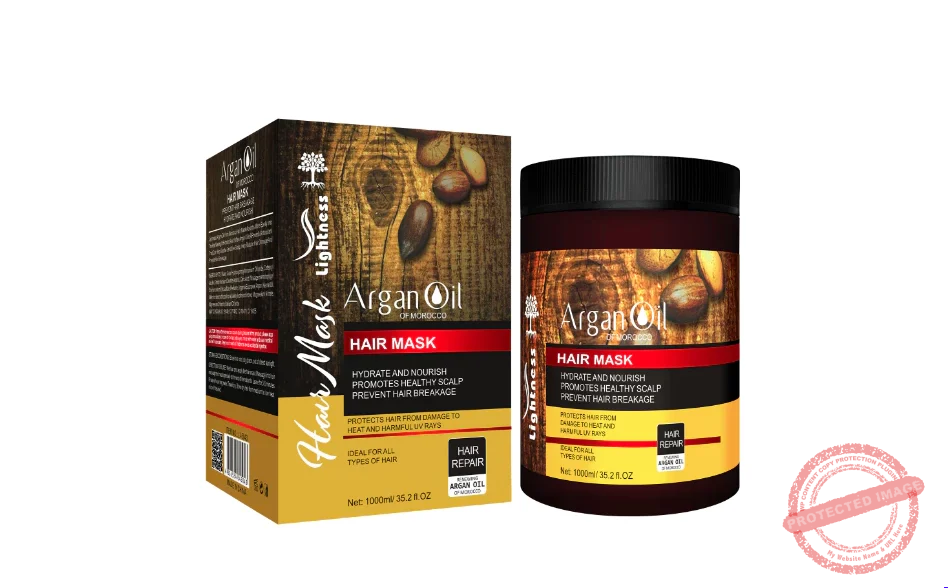 LIGHTNESS Argan oil from Morocco Hair Mask 1000ml