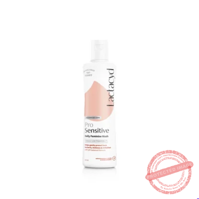 Lactacyd Pro Sensitive Feminine Wash Cleanser Soothing Gentle Balancing 250mL