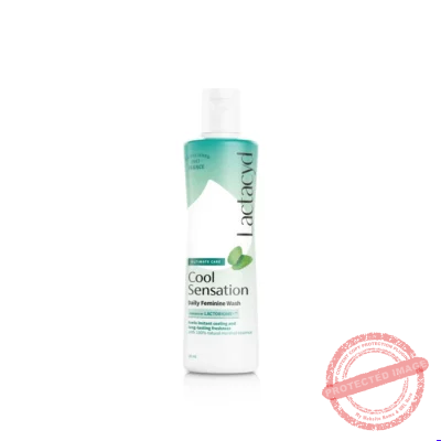 Lactacyd Cool Sensation Feminine Wash Cleanser Instant Cooling All-Day Freshness 250mL