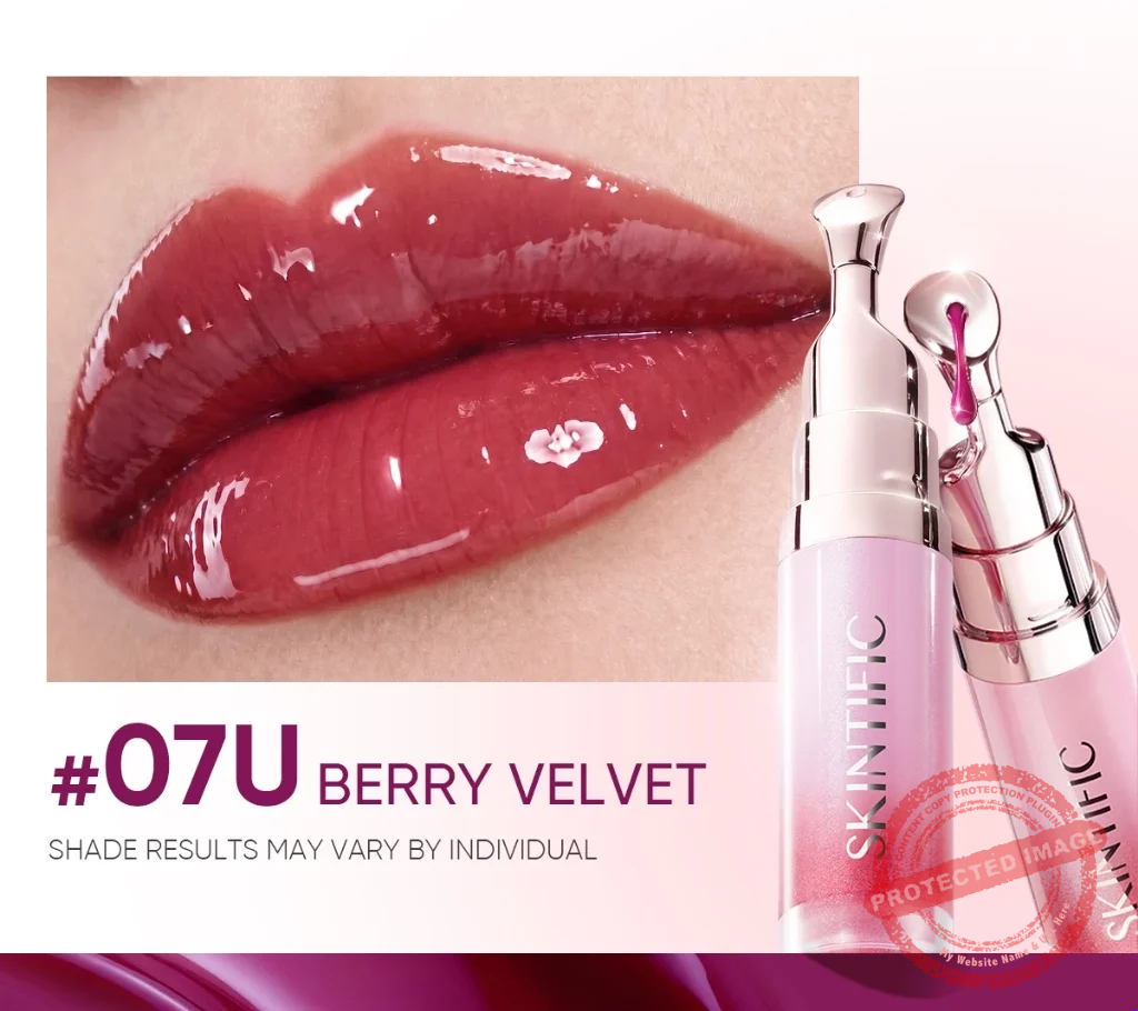 💗SKINTIFIC Peptide Brightening Lip Serum #07U BERRY VELVET💗