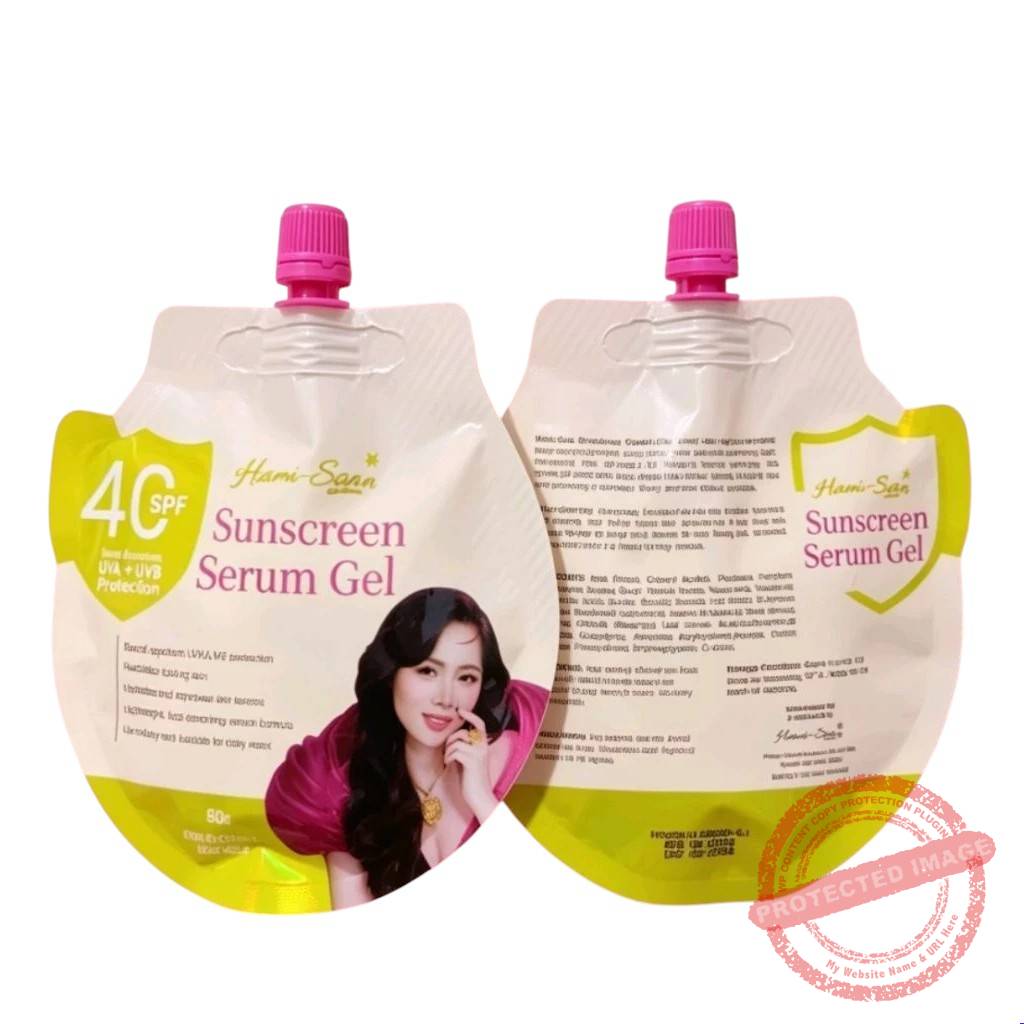 HAMISAN Serum Sunscreen SPF40 UVA+UVB 50g