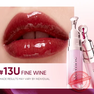 💗SKINTIFIC Peptide Brightening Lip Serum #13U FINE WINE 💗