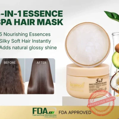 Bremod 5-in-1 Hair Mask Keratin Repair Mask Conditioner Smooth & Anti Frizz Salon Hair Care 250ml