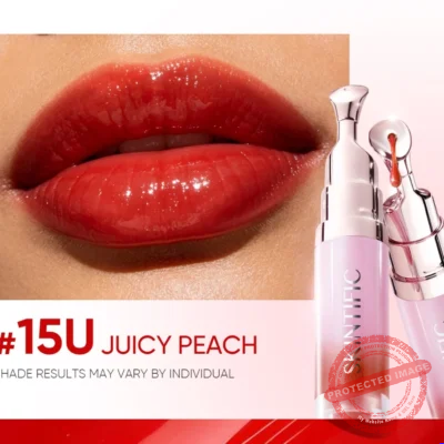 💗SKINTIFIC Peptide Brightening Lip Serum #15U JUICY PEACH💗