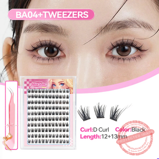 BABESLASH-100-160 Cluster Self-Adhesive Lashes - Image 2