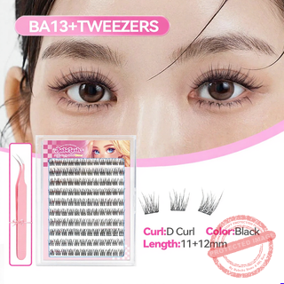 BABESLASH-100-160 Cluster Self-Adhesive Lashes - Image 4