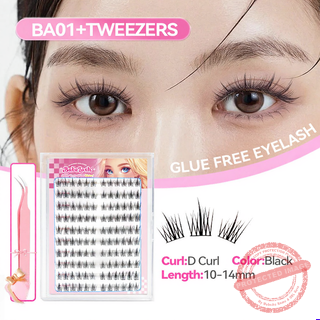 BABESLASH-100-160 Cluster Self-Adhesive Lashes - Image 6