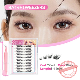 BABESLASH-100-160 Cluster Self-Adhesive Lashes - Image 3