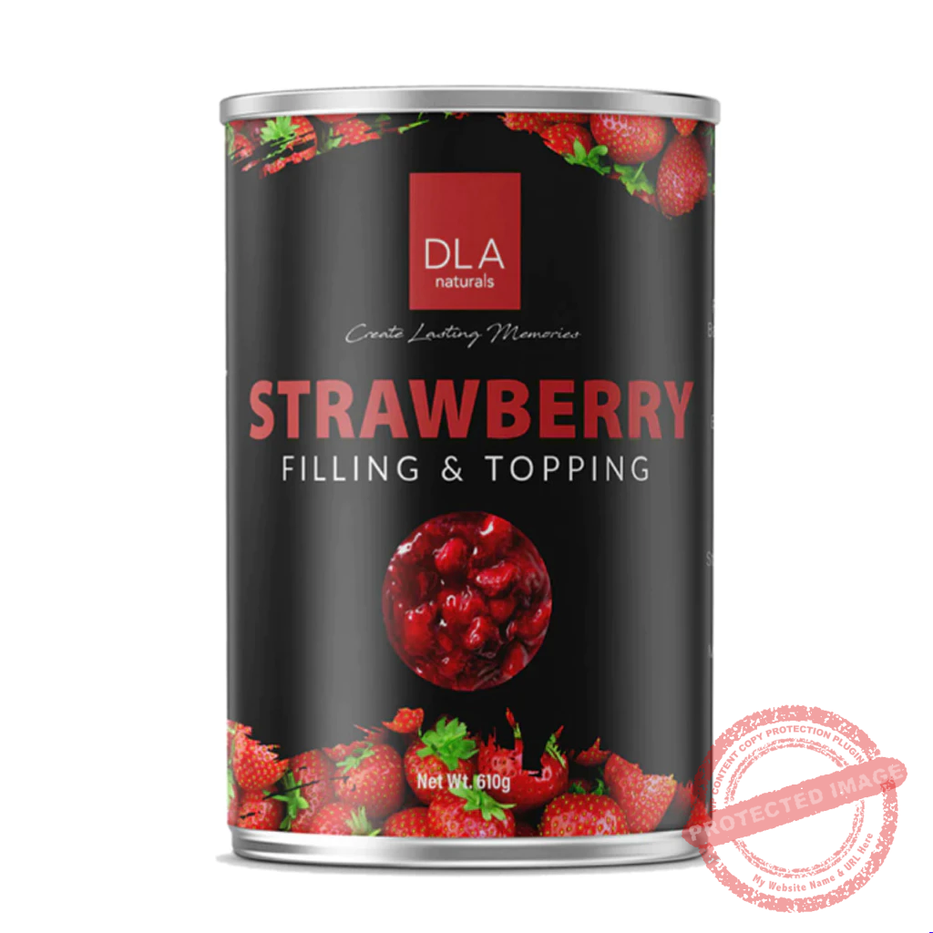 DLA Lafruta 50% Strawberry Filling 610g