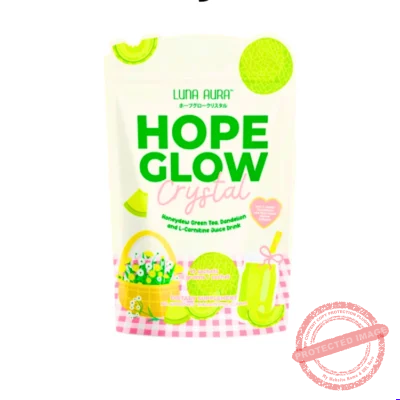 LUNA AURA Hope Glow Crystal Honeydew 10Sachets x18g