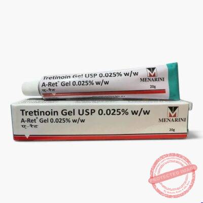 MENARINI A-Ret Gel 0.025% Acne Treatment Gel 20g